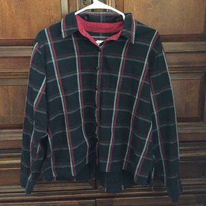 Black and Red Plaid Shirt